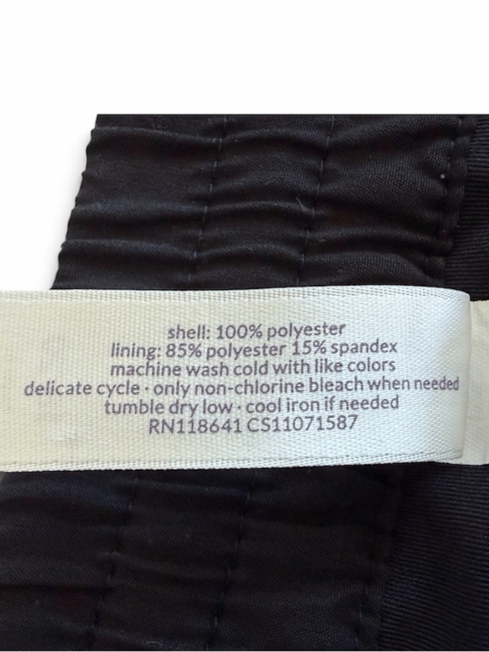 SWIM BY CACIQUE Black Board Swim Shorts Built In Brief Pockets Plus Size 18/20 - Picture 12 of 16